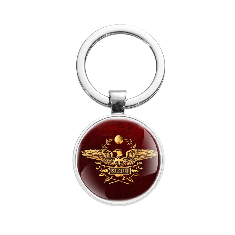 SPQR Roman Empire Design Keychain