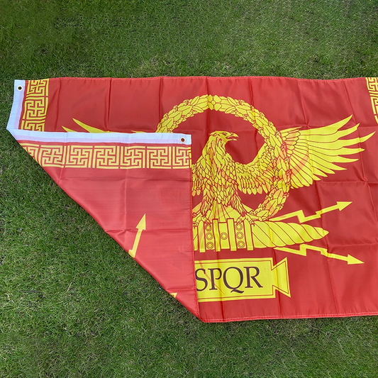 SPQR Roman Empire Flag Banner