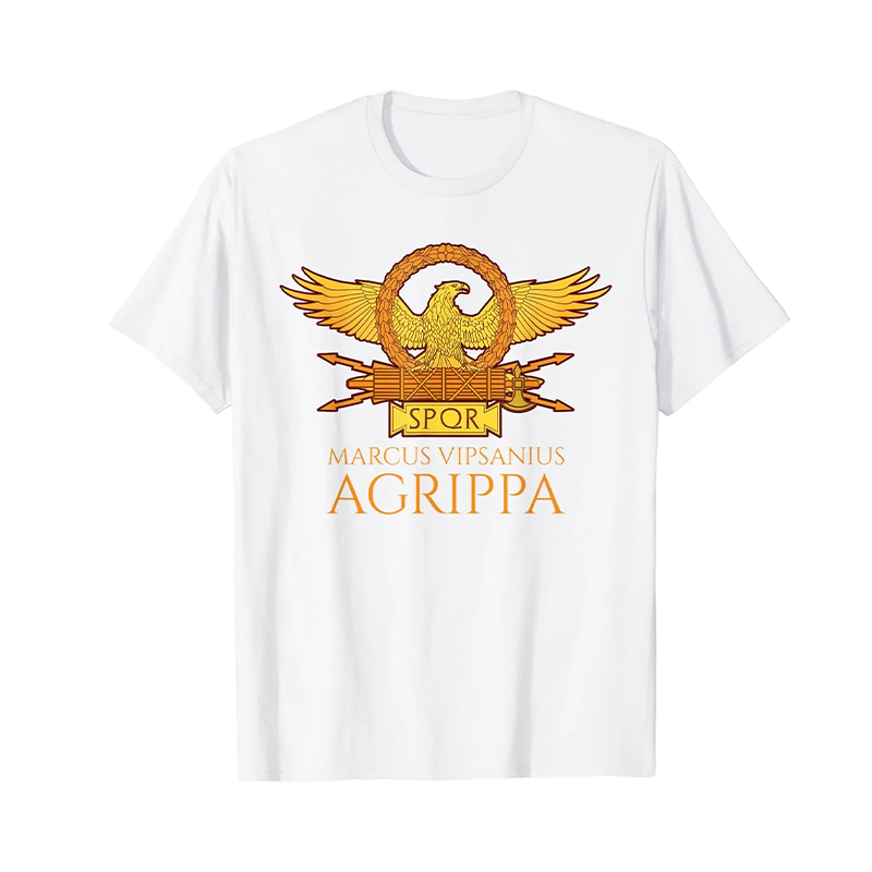 Ancient Roman Legion Eagle Crew Neck T-Shirt